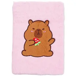 Блокнот плюшевий ZiBi Kids Line Capybara 3 А5 80 аркушів у клітинку, дизайн в асортименті (ZB.700017) - мініатюра 7