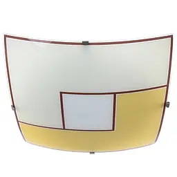 Світильник настінно-стельовий накладний Brille W-374/2 E27
