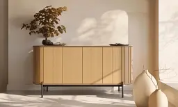 Комод 4д Lenart Rotto RT-03 1680x460x820 дуб вінченца/евкаліпт - мініатюра 5