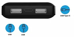 Зовнішній акумулятор Real Power Bank SE 20000mAh PB-20k USB Type-C - мініатюра 4