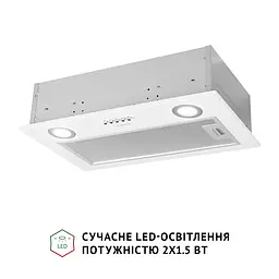 Витяжка повновбудована PERFELLI BI 5022 WH LED - мініатюра 4