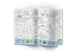 Книга Віммельбух-розмальовка. Ферма 3320 Різнокольоровий shop (9786175473320) - мініатюра 3