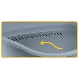 Спальне місце для собак та котів Stefanplast Sleeper 3 81х55х32 см темно-синій (98159) - мініатюра 2