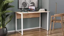 Комп'ютерний стіл Ferrum-decor Курт 75x100x70 білий ДСП Дуб Сан-Марино 32мм (FRD-102234) - мініатюра 6