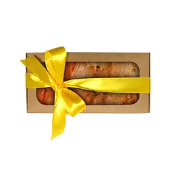 Малий м'ясний бокс джерків Meatvill класичний (4 вида по 50г) 200г (жовта стрічка) - мініатюра 1