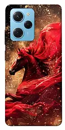 Чохол Demsky Red sparkles Horse для Xiaomi Poco X5 Pro 5G