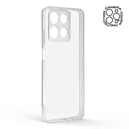 Прозрачный чехол для Motorola G15/G15 Power/G17 Power 4G/G17 4G с защитой камеры, тонкий, силиконовый, бесцветный, ударопрочный, противоударный бампер с закрытой камерой, ArmorStandart (ARM91053) - мініатюра 2