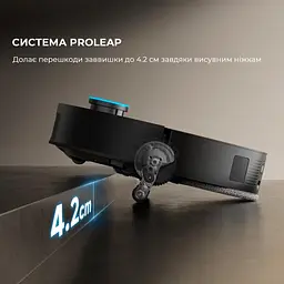 Робот-пилосос Dreame X50 Master RLX86CE-1 Black - мініатюра 3