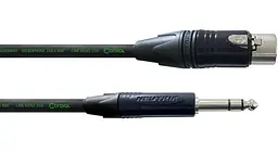 Балансный аудио кабель Jack 6.3 — XLR Female 5м Cordial CRM 5 FV - мініатюра 1