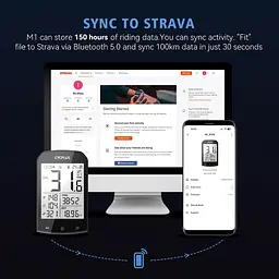 Велокомп’ютер CYCPLUS GPS 2.9", ANT+, Bluetooth, з підсвіткою - мініатюра 4