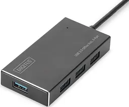 Хаб USB-A > 4хUSB-А активний Digitus teh0018449