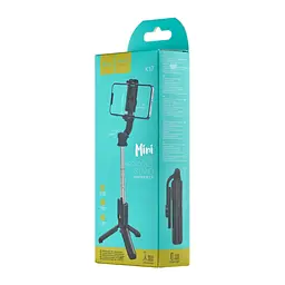 Монопод Hoco K17 Figure mini live broadcast stand Чорний - мініатюра 2