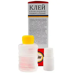 Клей епоксидний Vita універсальний ЕДП двокомпонентна вага 75 г