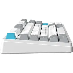Клавіатура GamePro Asgard Ragnar Keychron Super Red Switch Wireless/Bluetooth/USB White бездротова (MK285WH) - мініатюра 3