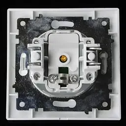 Розетка ТВ Brille KB-1TV wh біла (L139-013) - мініатюра 2