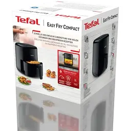 Мультипіч Tefal EasyFry Compact 1300 Вт чорний (EY145810) - мініатюра 9