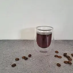 Набір склянок Vittora Espresso з подвійним дном 80 мл 2 шт. (133105) - мініатюра 3