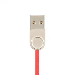 USB кабель Gelius Pro Nylon Lay 2A Apple Lightning Red - мініатюра 4
