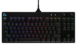 Клавiатура Logitech G Pro Mechanical Gaming RGB Black (920-009392)