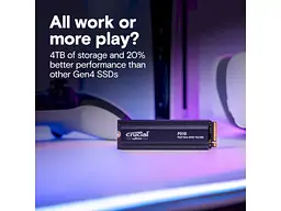 SSD накопичувач Crucial P310 2 TB для PS5 PCIe Gen4 NVMe M.2 2280 (CT2000P310SSD5) - мініатюра 4