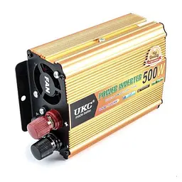 Автоінвертор-перетворювач напруги 12 V-220 V 500 Вт 12 V-220 V 500 W USB Power Inverter UKC SSK-500W 12 V - мініатюра 10