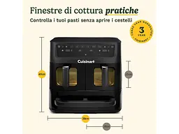 Мультипіч (аерофритюрниця) Cuisinart ‎AFT13XBLE - мініатюра 6
