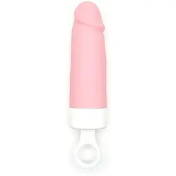 Вібратор CuteVibe Teddy Brown Pink Dildo - мініатюра 3