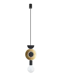 Світильник підвісний Nowodvorski 11180 Drops Wood F E27 1x25W IP20 Bk