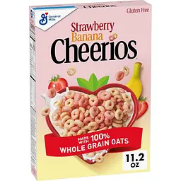 Сухий сніданок General Mills Cheerios Strawberry Banana 317г - мініатюра 2