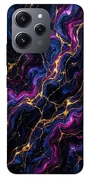 TPU чехол Demsky Purple space marble для Xiaomi Redmi 12
