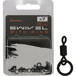 Вертлюжок Brain Swivel With Ring #7 (10 шт/уп) SGCA-8013-7