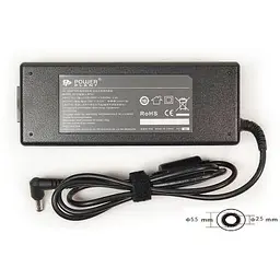 Блок живлення до ноутбуку PowerPlant ASUS 220V, 19V 120W 6.32A (5.5x2.5) (AS120F5525) - мініатюра 2