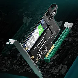 Контролер плата розширення Ugreen CM302 M.2 M-Key+M.2 B-Key to PCI-E 3.0 х 4 Expansion Card (70504) - мініатюра 7