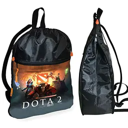 Шкільний рюкзак дитячий Dota 2 + Сумка для взуття спортивної форми рюкзак-мішок для хлопчика (01688) - мініатюра 2