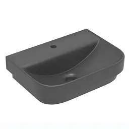 Умивальник Volle Solo 55x40 антрацит матовий 13-55-113Grey