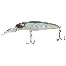 Воблер Nories Laydown Minnow Deep Just Wakasagi SP 66 mm 6.1 g BR Жовтий/білий (1013-1561.10.15)