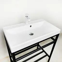 Раковина Adamant умивальник STRENG NEW штучний камінь прямокутна - мініатюра 3