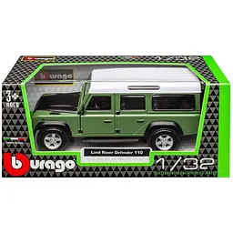 Автомодель Bburago Land Rover Defender 110 1:32 в асортименті (18-43029) - мініатюра 7