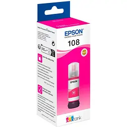 Контейнер з чорнилом Epson 108 EcoTank L8050/L18050 magenta (C13T09C34A)