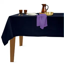 Скатертина Cosas Nightfall водовідштовхувальна 100х100 см синя (Cloth_17DarkBlue_DUK_100x100) - мініатюра 2