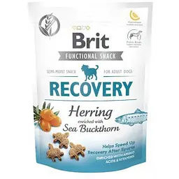 Функціональні ласощі для собак Brit Care Functional Snack Recovery Herring з оселедцем, 150 г