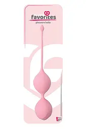 Вагінальні кульки See You In Bloom Duo Balls 29 мм Pink - мініатюра 2