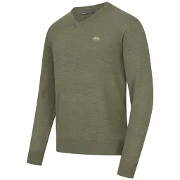 Светр Blaser Active Outfits V-Neck XL Оливковий - мініатюра 2