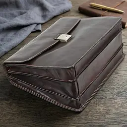 Чоловічий діловий портфель Tony Perotti 8009/42 moro (90378) Коричневий - мініатюра 9