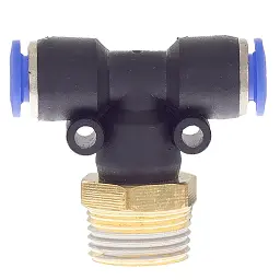Штуцер цанговий Т Ø6 мм МТ 3/8" SIGMA (7027341) - мініатюра 2