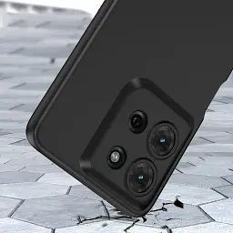 Силіконовий чохол BeCover для Motorola Moto G75 Black (712752) - мініатюра 3