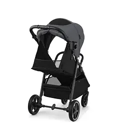Прогулянкова коляска Kinderkraft Route Platinum Grey - мініатюра 6
