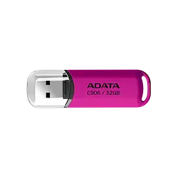 Флеш-накопичувач ADATA USB 2.0 C906 32Gb Purple Розовий