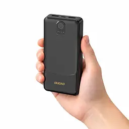 Павербанк Dudao Black 10 000 mAh / 12 Вт (6977196682164) - мініатюра 5