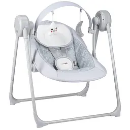 Гойдалка дитяча FreeON Snuggy stars light grey (84928)